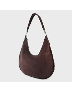 BORSA A SPALLA AURORA - BROWN LABEL ROSE 2
