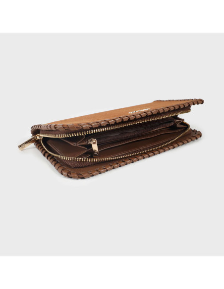 Portafoglio AURORA WALLET - ALMOND LABEL ROSE