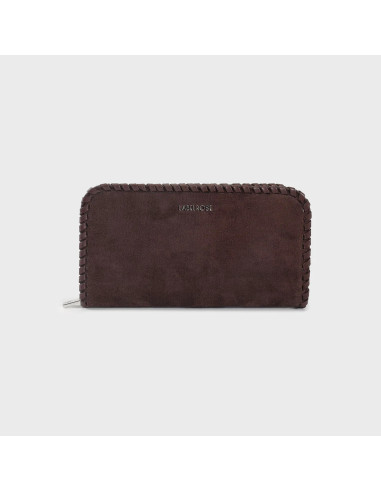 Portafoglio AURORA WALLET - BROWN LABEL ROSE