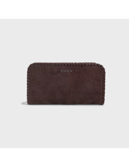Portafoglio AURORA WALLET - BROWN LABEL ROSE