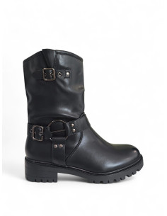 Stivale Biker con Fibbie