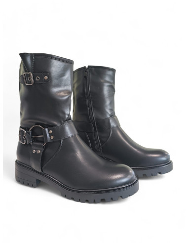 Stivale Biker con Fibbie