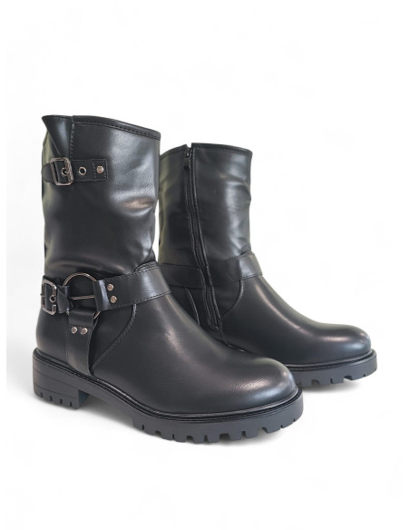 Stivale Biker con Fibbie