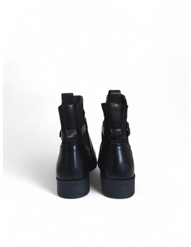 Stivaletto Beatles Nero Scamosciato