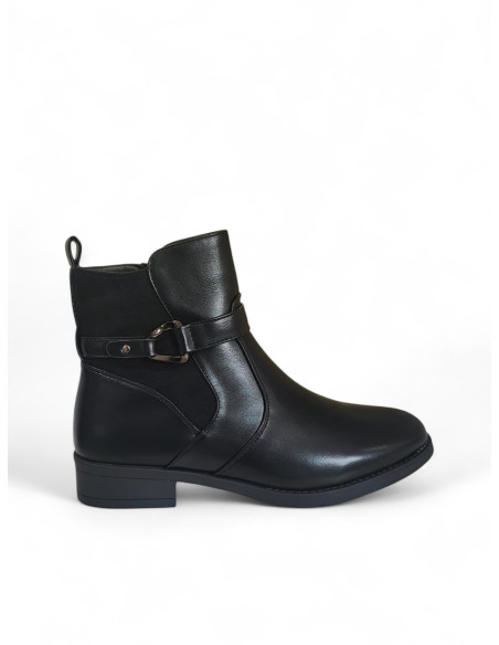 Stivaletto Beatles Nero Scamosciato