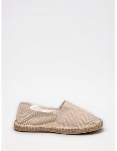 Espadrillas Sahara Spina beige donna numeri grandi