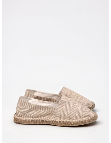 Espadrillas Sahara Spina beige donna numeri grandi