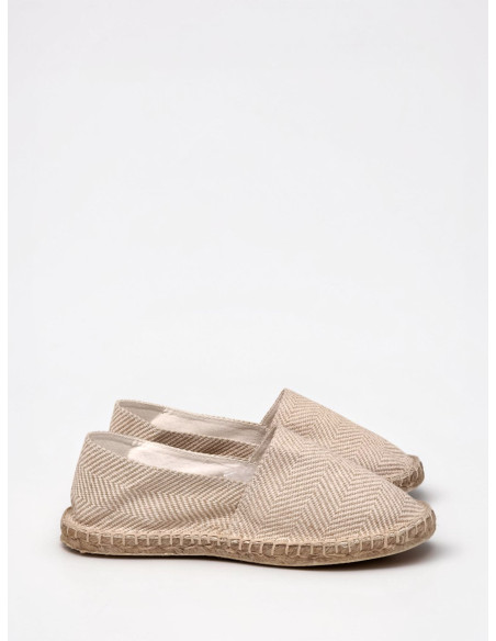 Espadrillas Sahara Spina beige donna numeri grandi