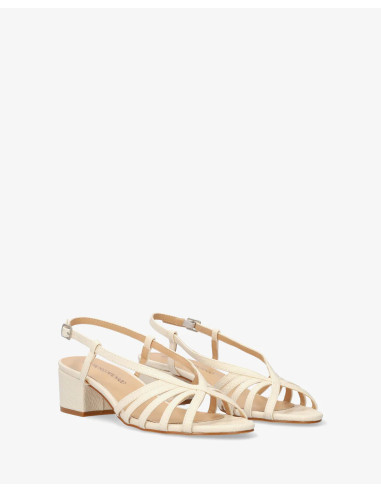 Sandalo Snake Beige