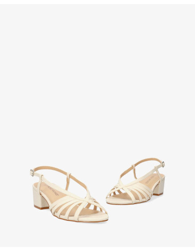 Sandalo Snake Beige