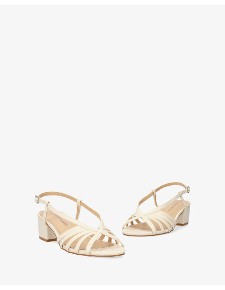 Sandalo Snake Beige