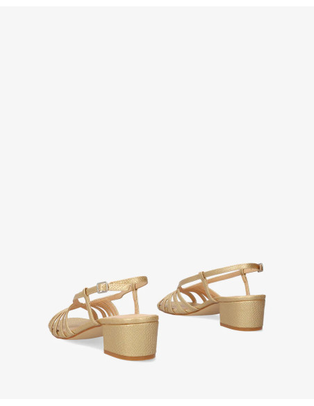 Sandalo Snake Oro