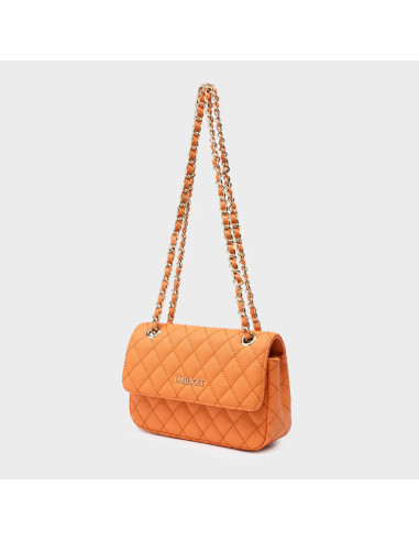 POCHETTE KATE SMALL ARANCIO LABEL ROSE BORSA A MANO O TRACOLLA DONNA