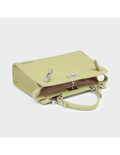 BORSA PARIS SMALL KHAKI TRACOLLA O BRACCIO LABEL ROSE 2