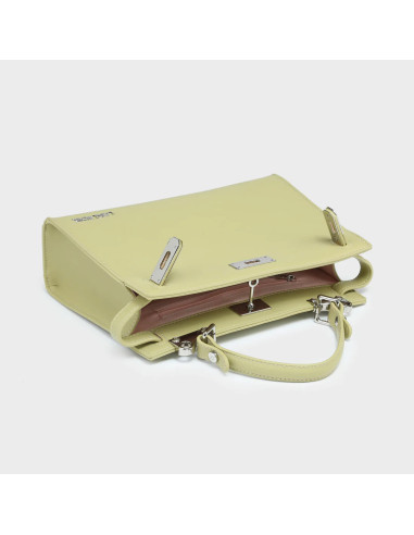 BORSA PARIS SMALL KHAKI TRACOLLA O BRACCIO LABEL ROSE