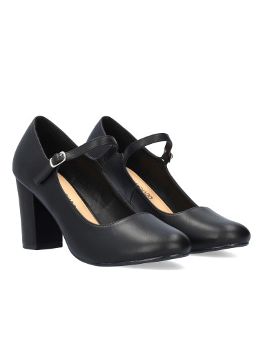 MARY JANE TACCO QUADRATO SCARPA DONNA PICCOLE E GRANDI NUMERI