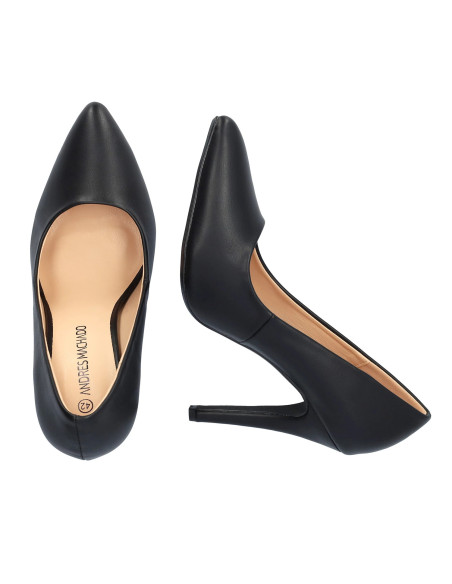 Décolleté classica Nera Tacco 11 piccoli e grandi numeri