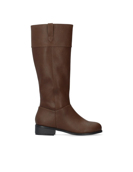 Stivale alto Marrone numeri piccoli e grandi donna