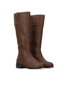 Stivale alto Marrone numeri piccoli e grandi donna 2