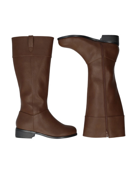 Stivale alto Marrone numeri piccoli e grandi donna