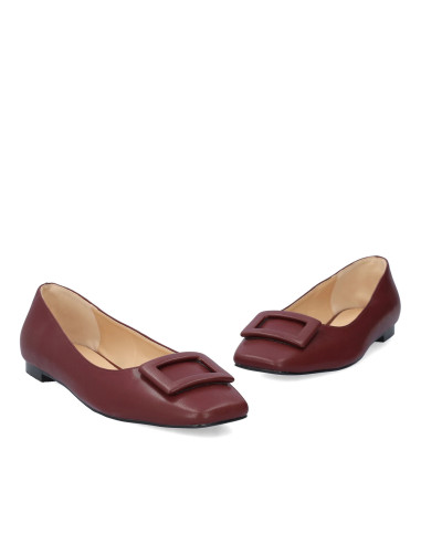 Ballerina Bordeaux donna misure grandi e piccole