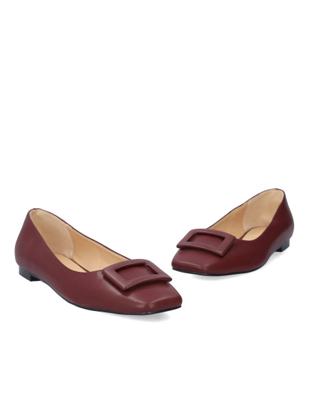 Ballerina Bordeaux donna misure grandi e piccole
