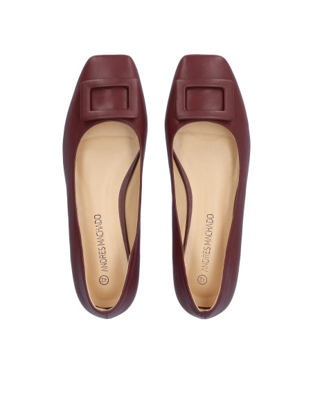 Ballerina Bordeaux donna misure grandi e piccole