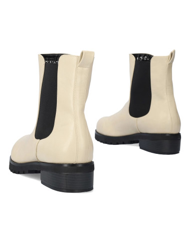 Stivaletto color Panna Beatles piccoli e grandi numeri donna