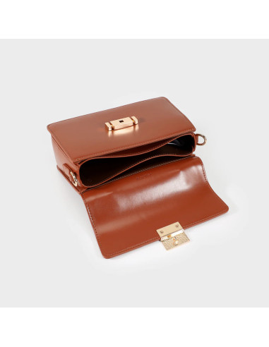 Borsa a mano e tracolla LUCY - CUOIO - LABEL ROSE