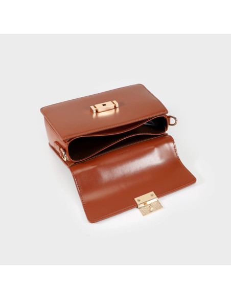 Borsa a mano e tracolla LUCY - CUOIO - LABEL ROSE