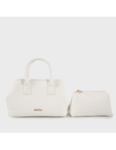 Borsa a mano  tracolla LILITH - WHITE - LABEL ROSE
