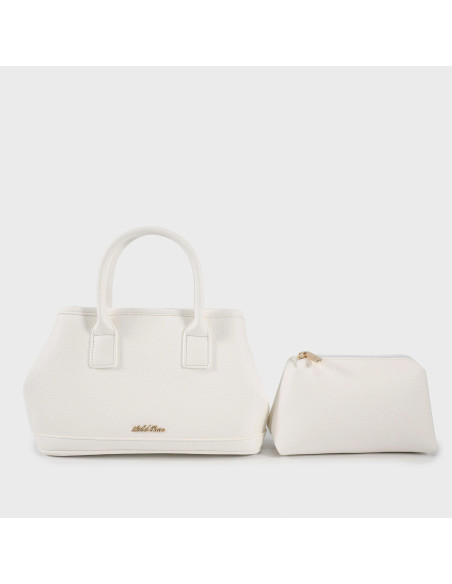 Borsa a mano  tracolla LILITH - WHITE - LABEL ROSE