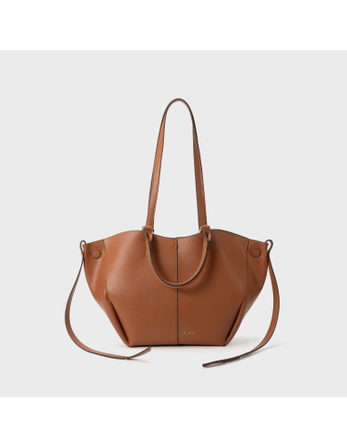 Borsa a spalla SCARLETT SMALL - CUOIO - LABEL ROSE