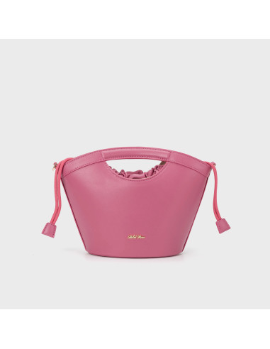Borsa Label Rose a mano JOY - TAFFY PINK