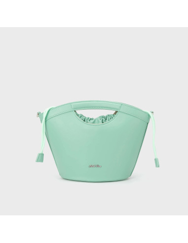 Borsa Label Rose a mano JOY - GREEN