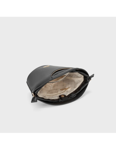 Borsa Label Rose a mano JOY - BLACK