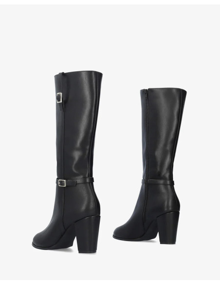 Stivale con Tacco Nero numeri piccoli e grandi donna