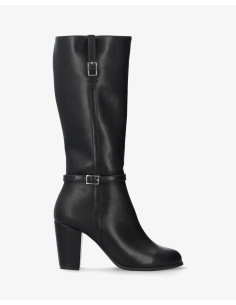 Stivale con Tacco Nero numeri piccoli e grandi donna