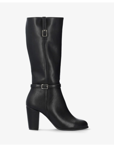 Stivale con Tacco Nero numeri piccoli e grandi donna