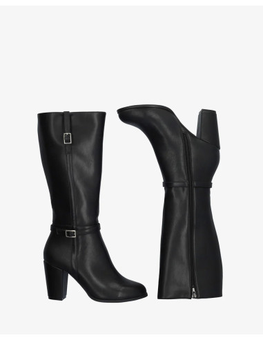 Stivale con Tacco Nero numeri piccoli e grandi donna