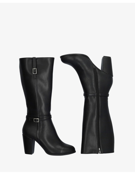 Stivale con Tacco Nero numeri piccoli e grandi donna