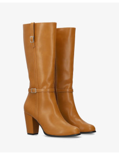 Stivale con Tacco Nero numeri piccoli e grandi donna 2