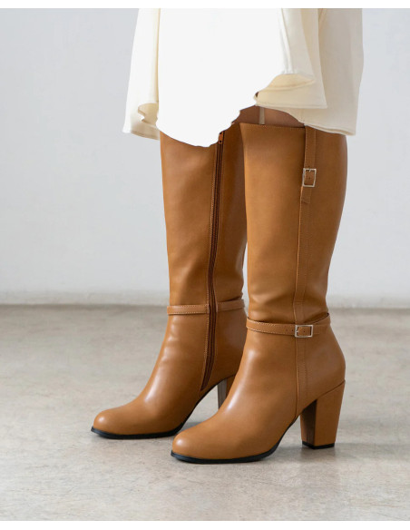 Stivale con Tacco Nero numeri piccoli e grandi donna