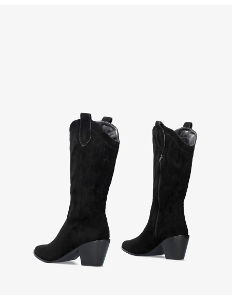 Texano Scamosciato Nero