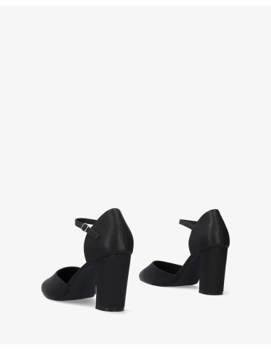 Décolleté Nera con lati scoperti