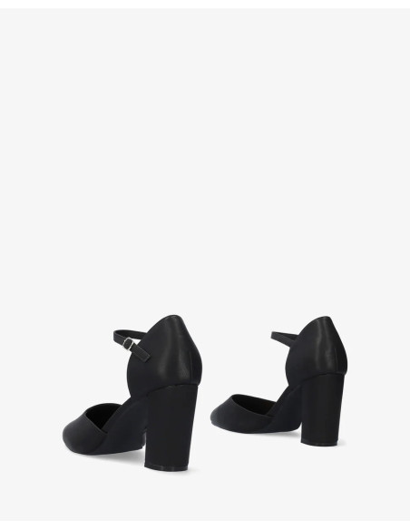 Décolleté Nera con lati scoperti