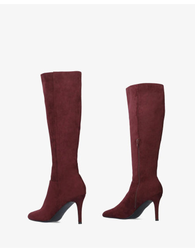 Stivale Scamosciato Bordeaux