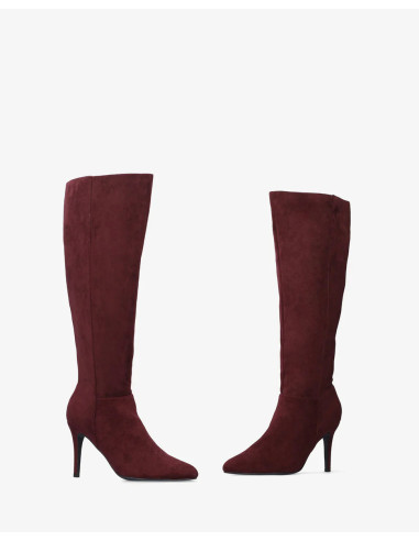 Stivale Scamosciato Bordeaux