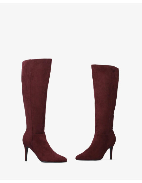 Stivale Scamosciato Bordeaux