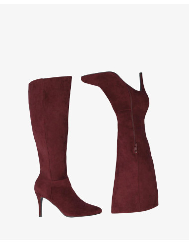 Stivale Scamosciato Bordeaux